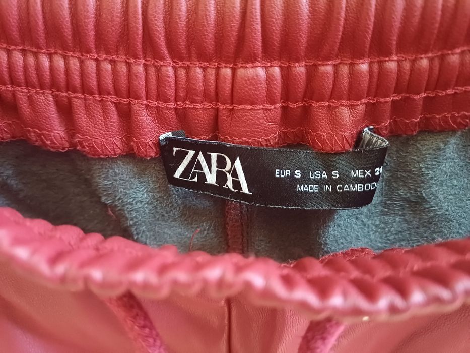 Дамски кожен панталон