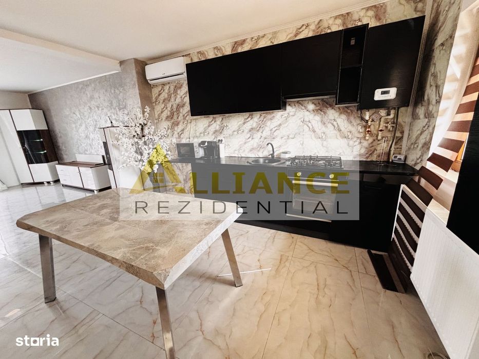 Duplex complet mobilat – 3 camere, 2 băi și curte proprie