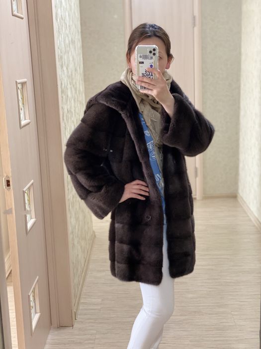 Норковая шуба! Каспи рассрочка