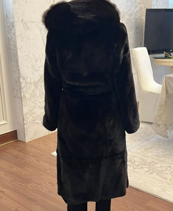 Норковая шуба BLACK GLAM