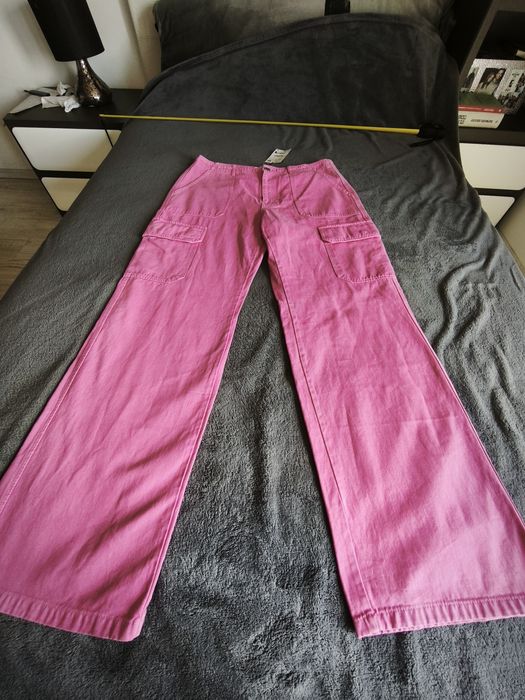 Blugi Zara stil cargo mărimea 44