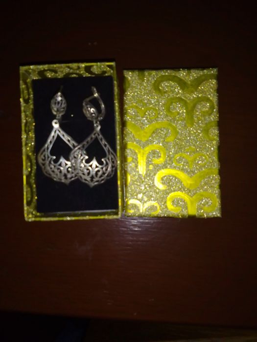 Новые серебряные серьги и цепочки