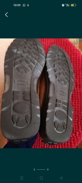 Mocasini Camel piele întoarsă nr 44 bărbați