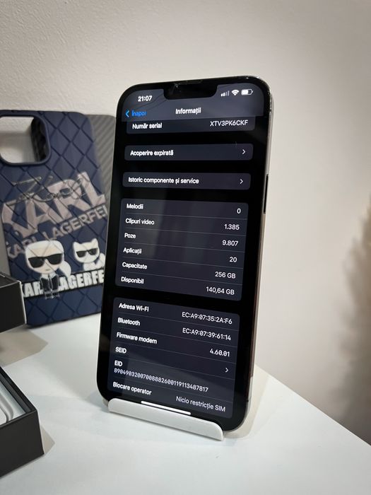 iPhone 13 Pro Max 256GB, liber de retea!