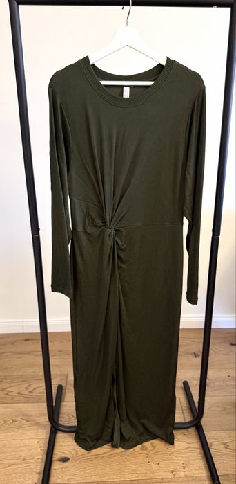 &Other stories рокля в тъмнозелено