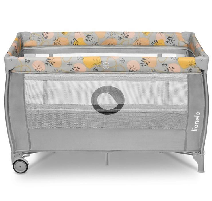 Patut pliant Lionelo și saltea cocos