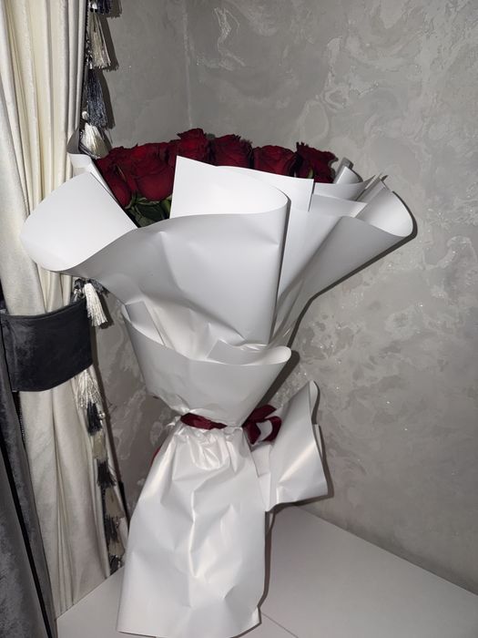 Букет, роза, цветы