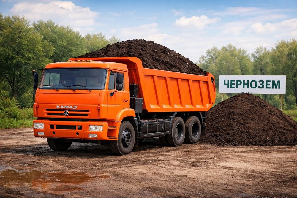 Чернозем с доставкой КамАЗ 20 тонн Атырау
