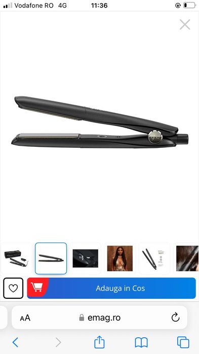 Placa de par GHD gold classic styler