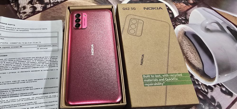 Nokia G42 5G 128GB Pink RAM 6GB