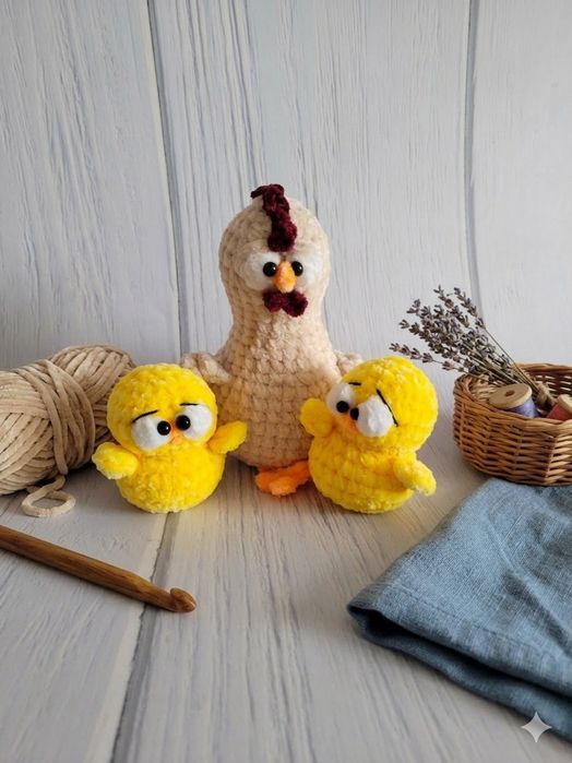 Вязанная игрушка