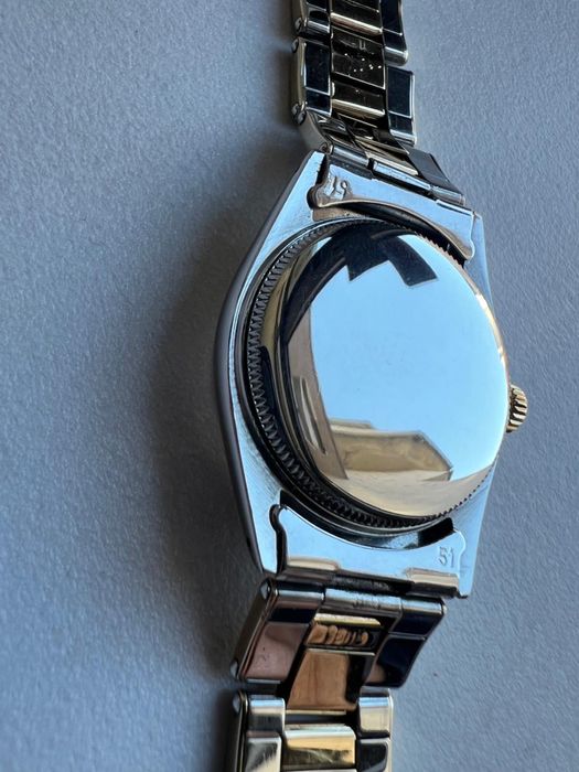 Rolex Oyster Perpetual aur-otel 31 mm