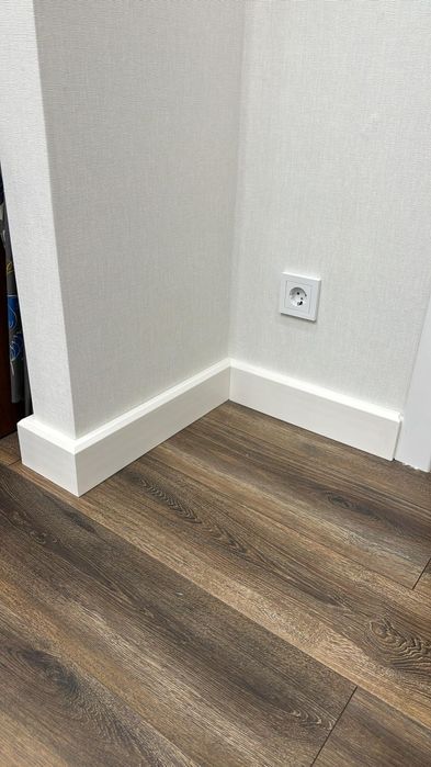 Установка плинтуса