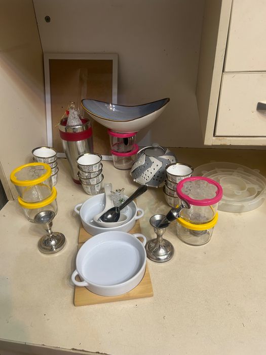 Набор коллекция посуда разная тарелки