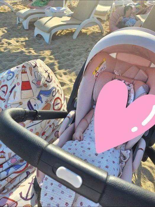 Cybex Cloud T i-size plus Peach Pink