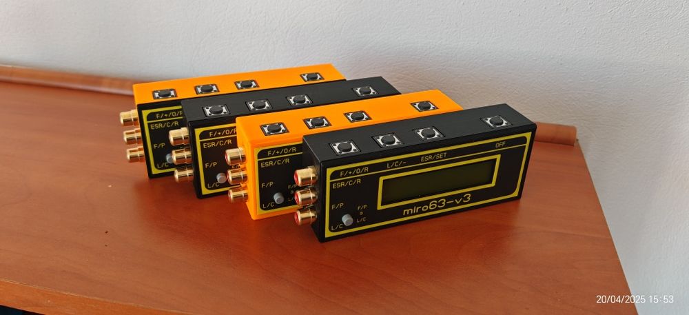 ESR - Metru cu analizor + LCFP miron63 (incasetat)