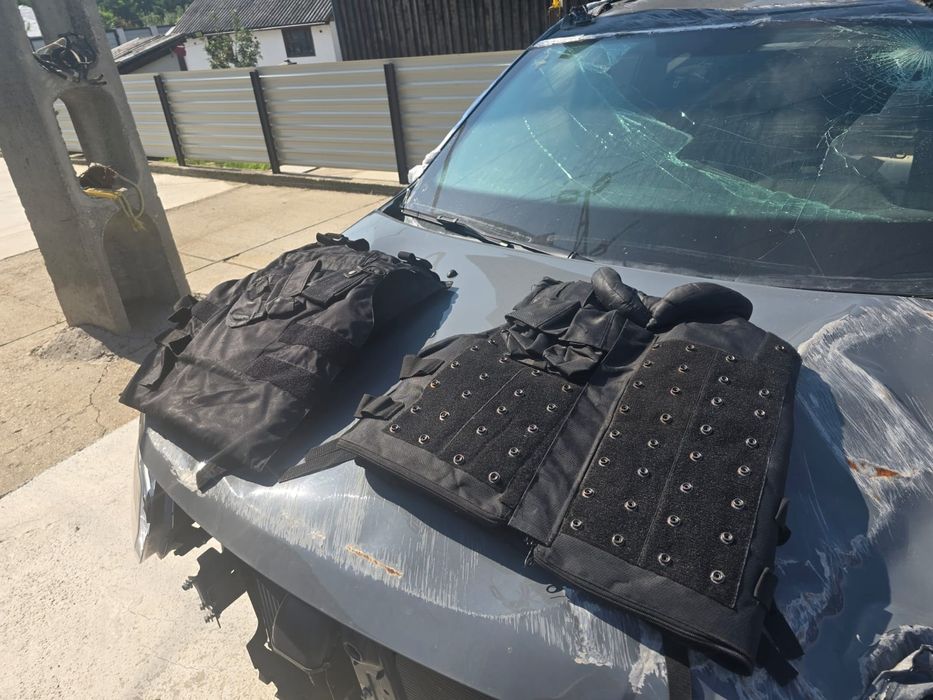 Vesta Paza Protecție Antinjunghiere antiloviri set 2 veste