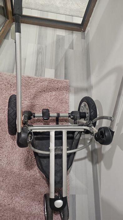 Коляска детская синии