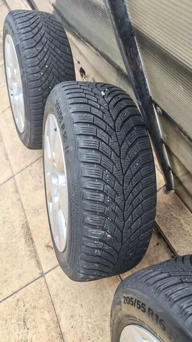 Jante Audi Vag 16 cu Anvelope Continental 205 55 16