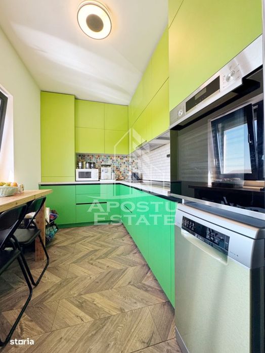 Apartament 2 camere de vanzare, 54mp utili + balcon, etajul 1 -Chisoda