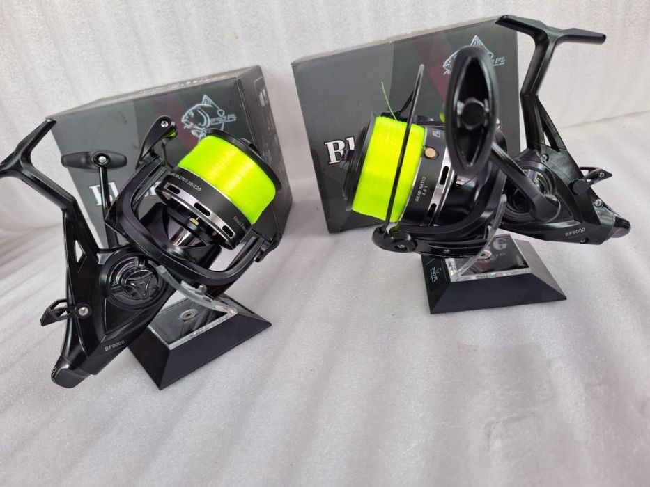 SET 2 Mulinete FL BLACK FORCE 9000 8+1RULMENTI 2024 Echipate