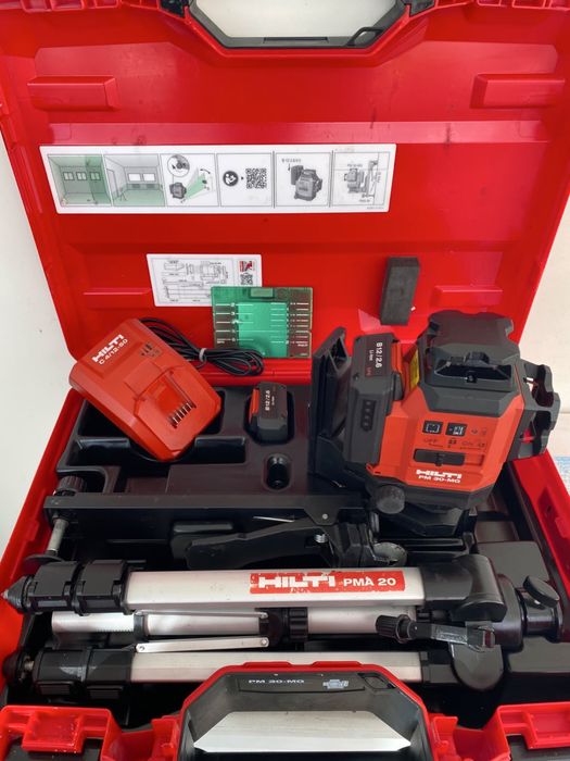 Laser raza verde 360 grade Hilti PM 30-MG