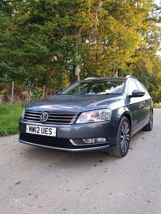 Vw passat b7 an 2012 2.0 tdi 170 cai volan dreapta uk anglia