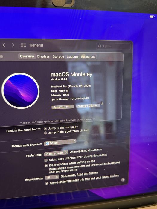 **ATS GSM**MacBook Pro M1 Touchbar 13-inch 8/256Gb/Fact+Gar 12 luni