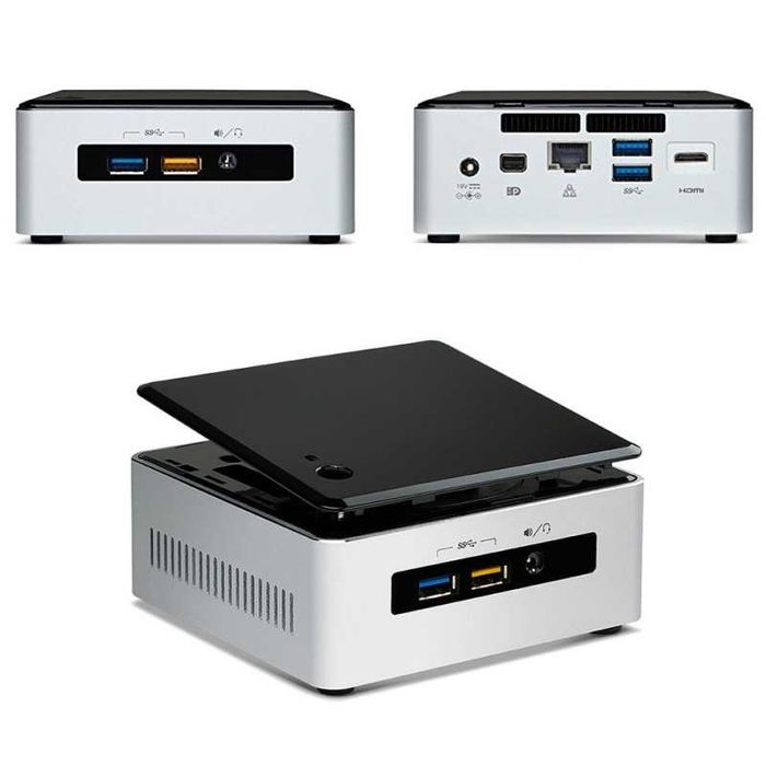 MiniPC INTEL NUC5i3RYH, Intel Core i3-5010U, 8GB DDR3,NVMe+HDD,Wi-Fi