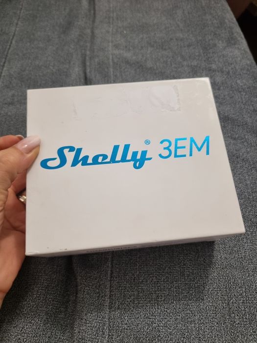 Contor Energie Trifazat Inteligent Shelly 3EM - Nou la cutie, Wi-Fi