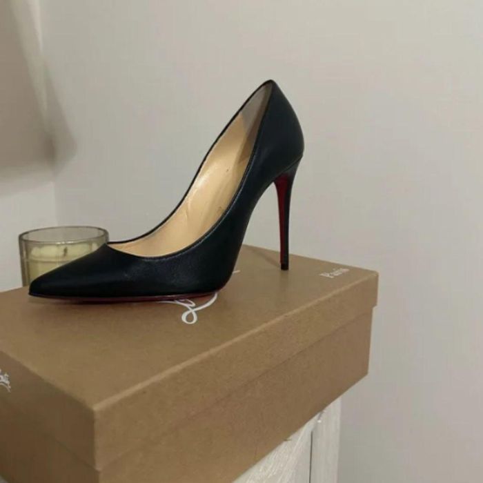 Christian Louboutin so kate, 8cm ток, 38 номер, овча кожа