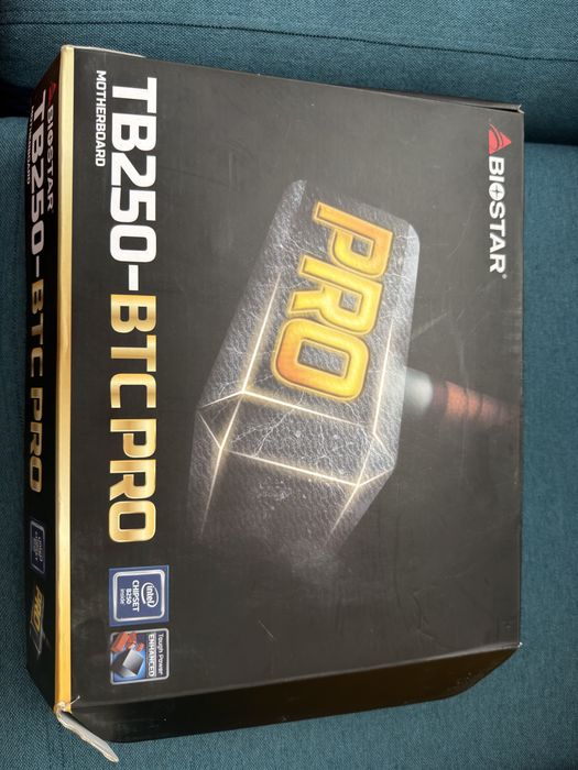 Placa de Baza Asrock H110 Pro btc+ si Biostar TB250-btc pro