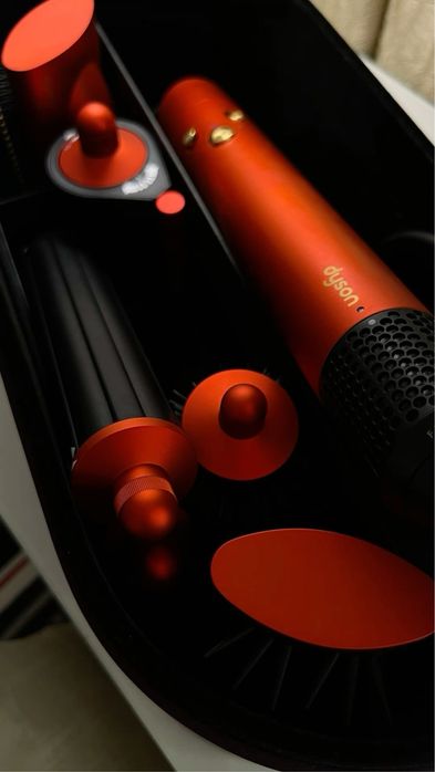 Dyson airwrap long topaz orange limited collection