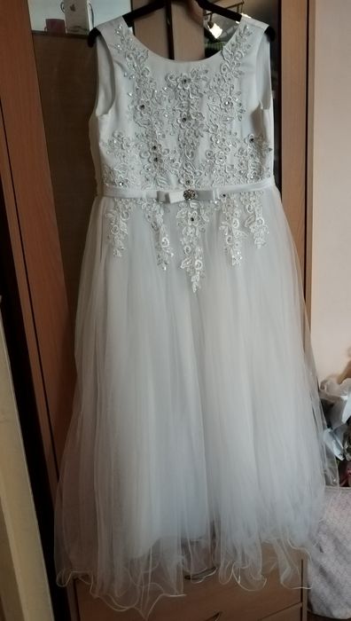 Rochie de mireasa pentru fetite sau adolescente mărimea 14 ani/ XS-S 3