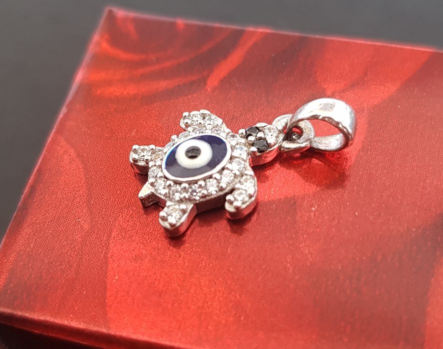 Сребърна Висулка Костенурка/925