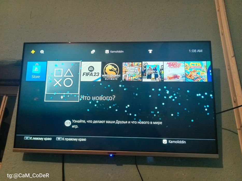 PlayStation 4 slim stochno uyda ishlatilgan faqat  edial