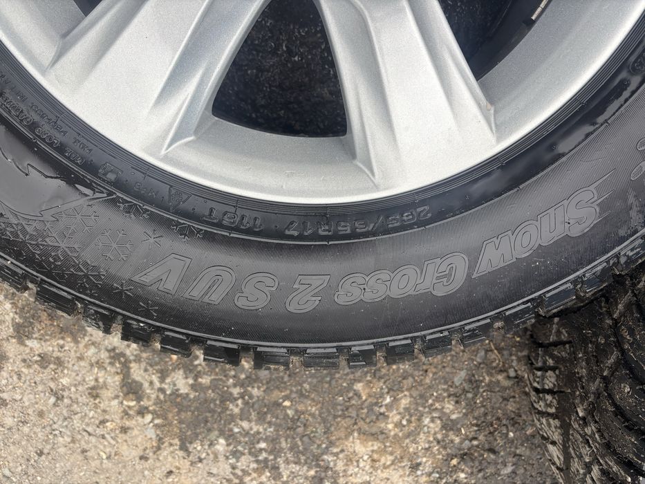 Литьё на шипованной резине прадо 150 R17