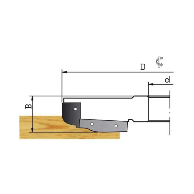 FREZE lemn profil-cotraprofil 180x30x30mm si 120x40x30mm WOODMASTER