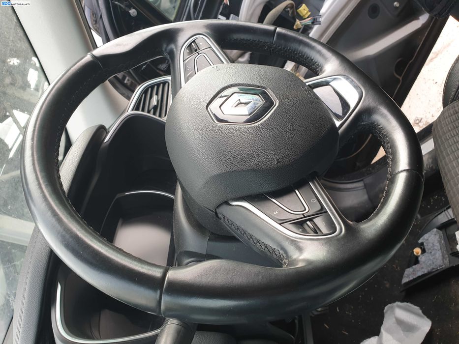Volan Piele 3 Spite cu Comenzi FARA Airbag Renault Kadjar 2015 - 2018 [Q1138]