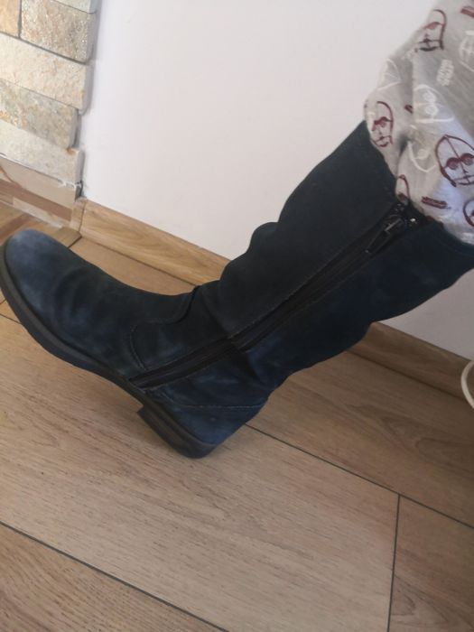 cizme piele imblanite nr 39