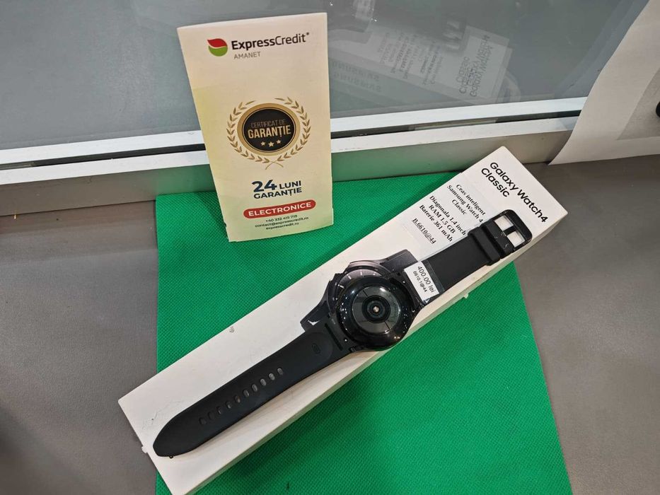 Smartwatch Samsung Watch 4 clasic (AG44 Bacau B.6610) Garantie 2 ani!