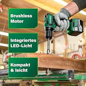 Професионален безчетков акумулаторен винтоверт HiKOKI (Hitachi) DS18DD