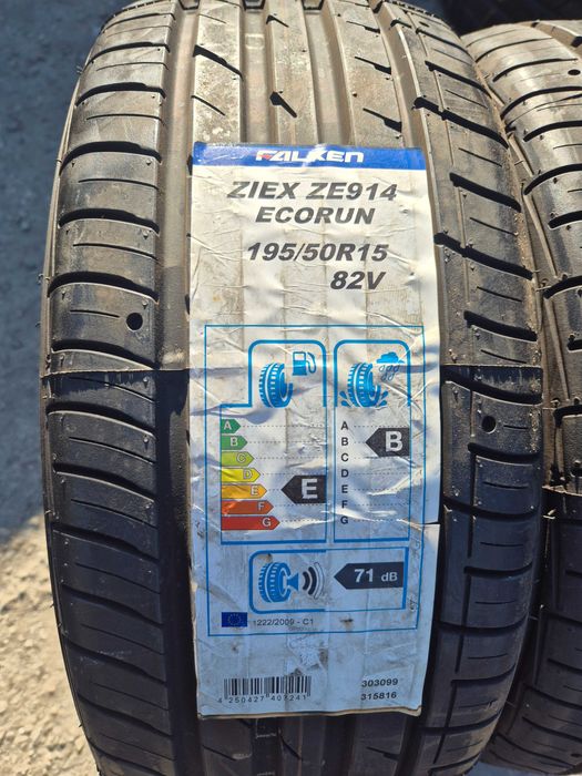 2 Anvelope de VARA - 195/50/15 - FALKEN - NOI - DOT 2014 !