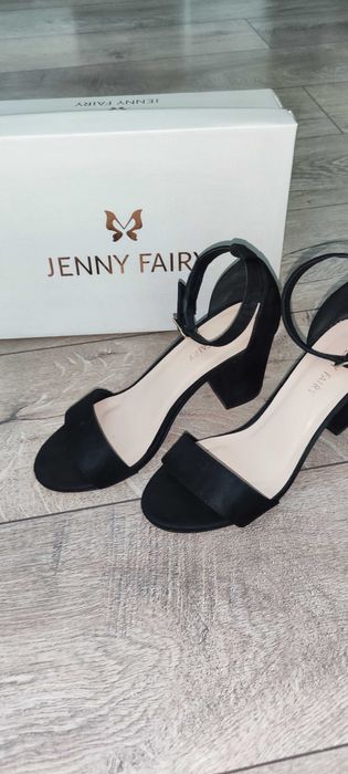 Елегантни/ежедневни сандали с ток Jenny Fairy