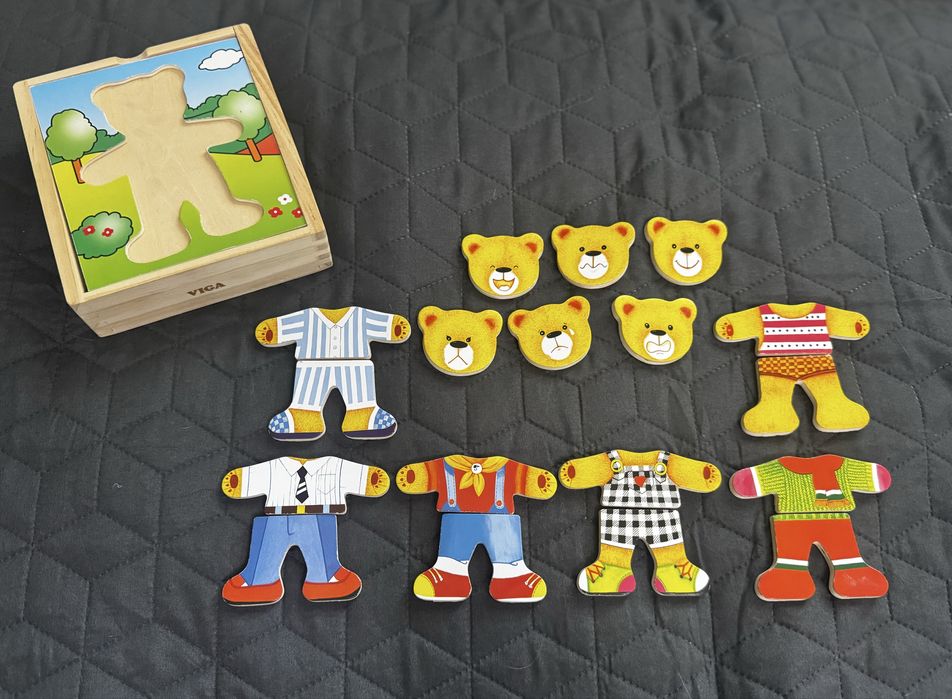 Дървени пъзели за деца