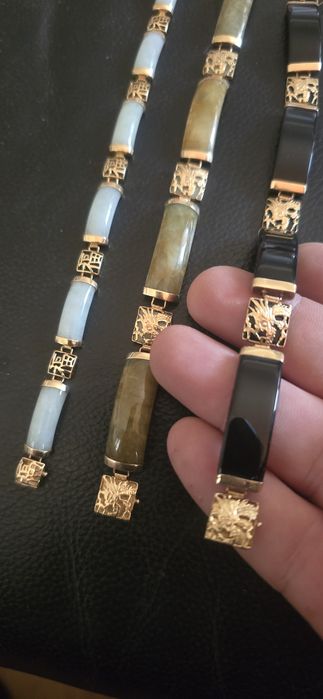 Bratari din aur cu jad China