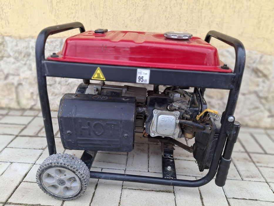 Generator de curent electric monofazat, pe benzina