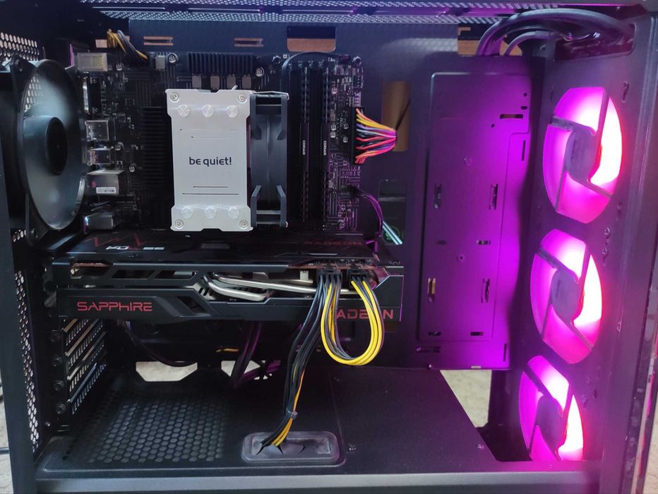 6 Ядрен Геймърски Компютър i5 11500 / RX 6700 XT 12GB GDDR6