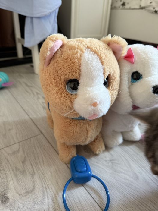 интэрактивные кошечка и собачка