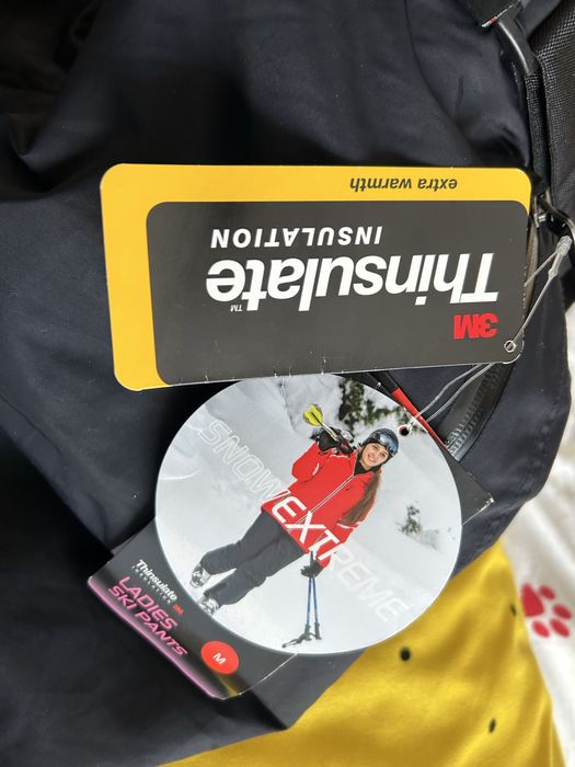 Pantaloni ski noi impermeabili dama femei 3M Thinsulate noi